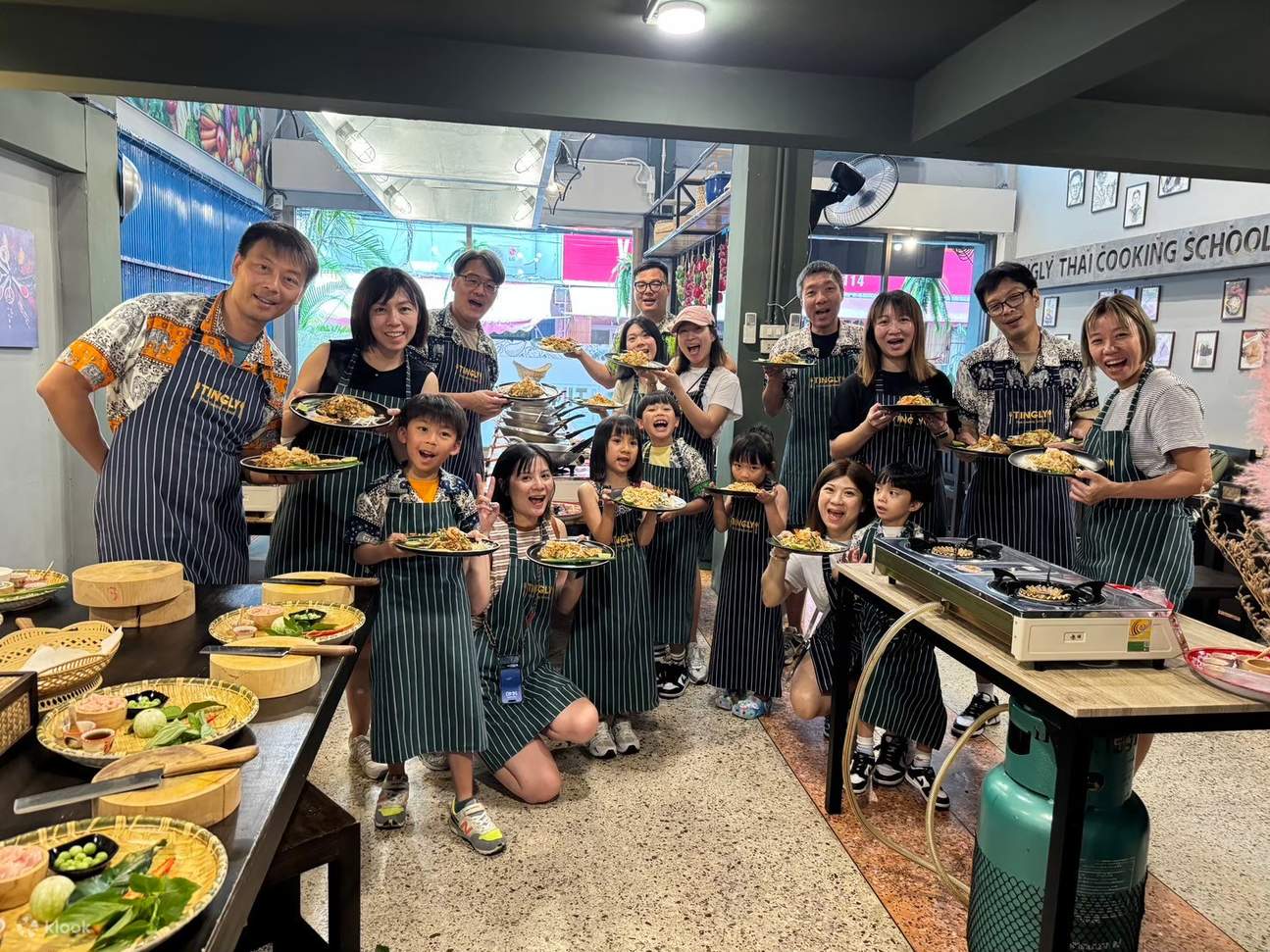 タイ料理体験（バンコク / Tingly Thai Cooking School提供）