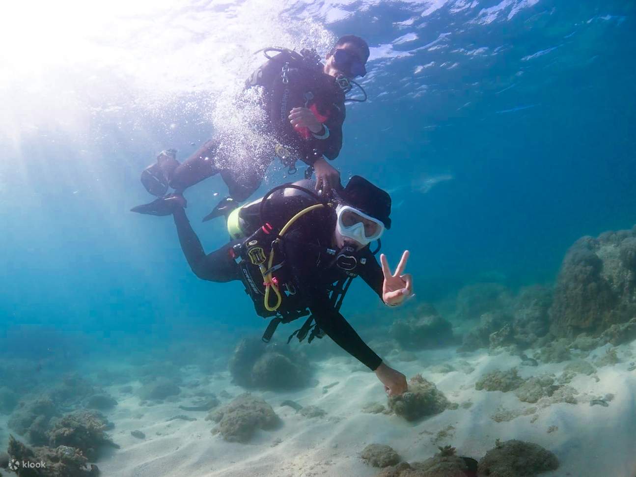 해저 우체통 체험 다이빙