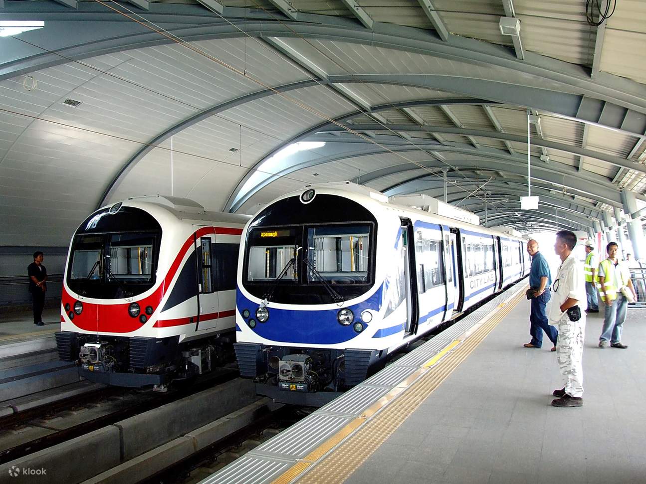 Bangkok Suvarnabhumi Airport Rail Link ARL train