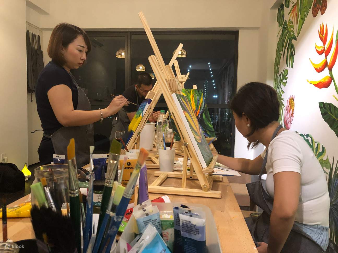 Selangor Paint and Sip by Tapir Place Klook Indonesia