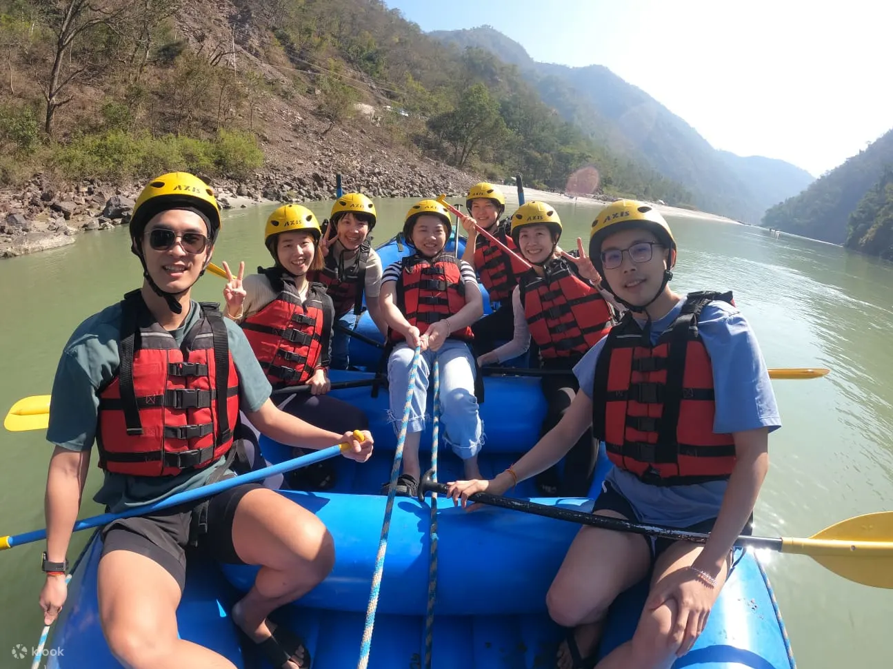 瑞诗凯诗激流漂流体验