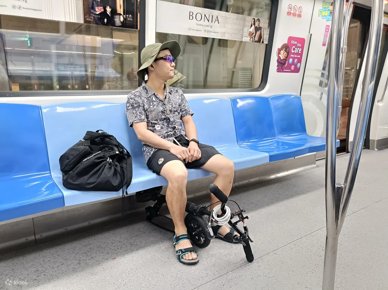 您可以正式带入地铁和巴士