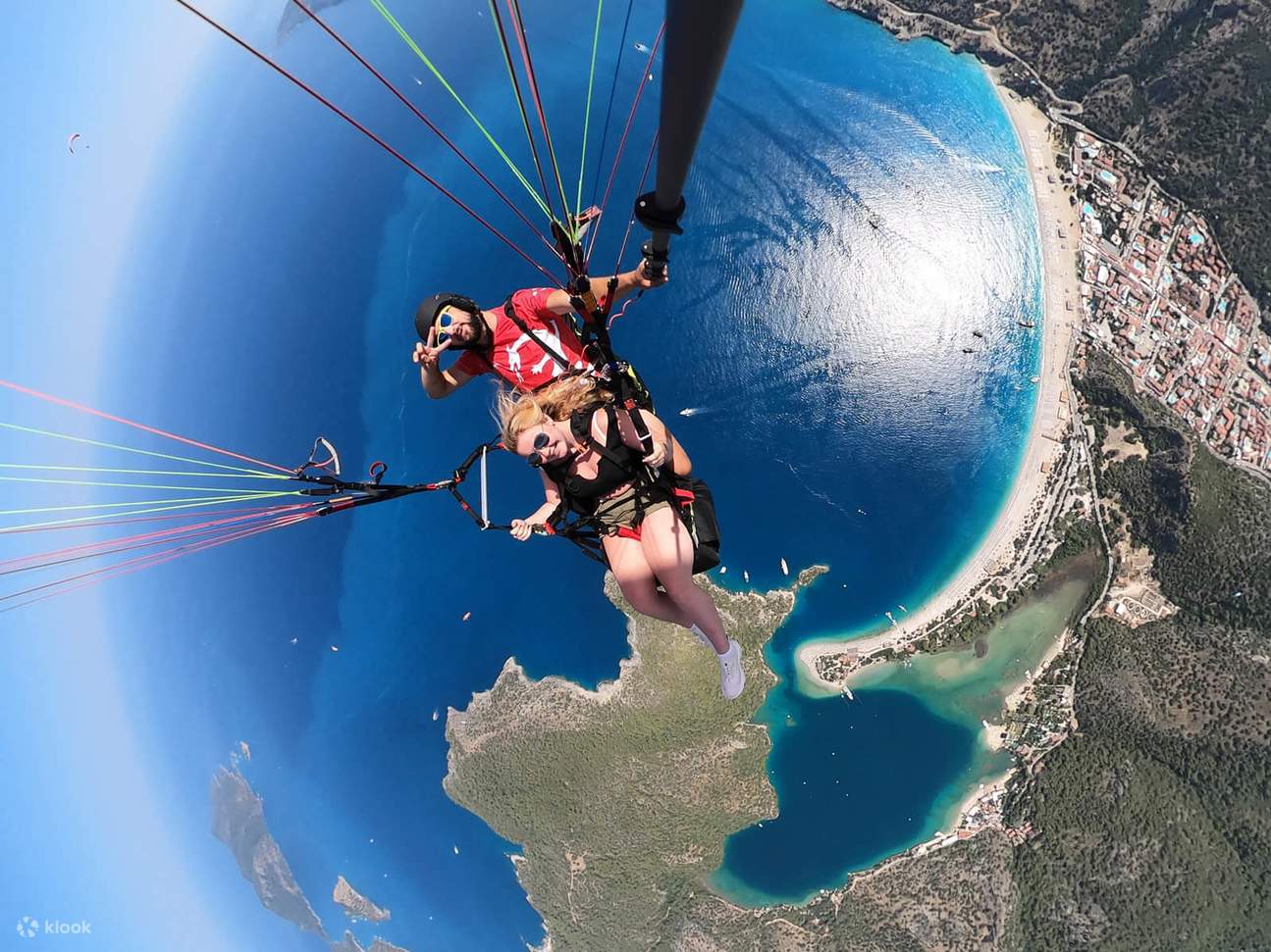 Fethiye: Esperienza di parapendio in tandem con opzione di prelievo in hotel