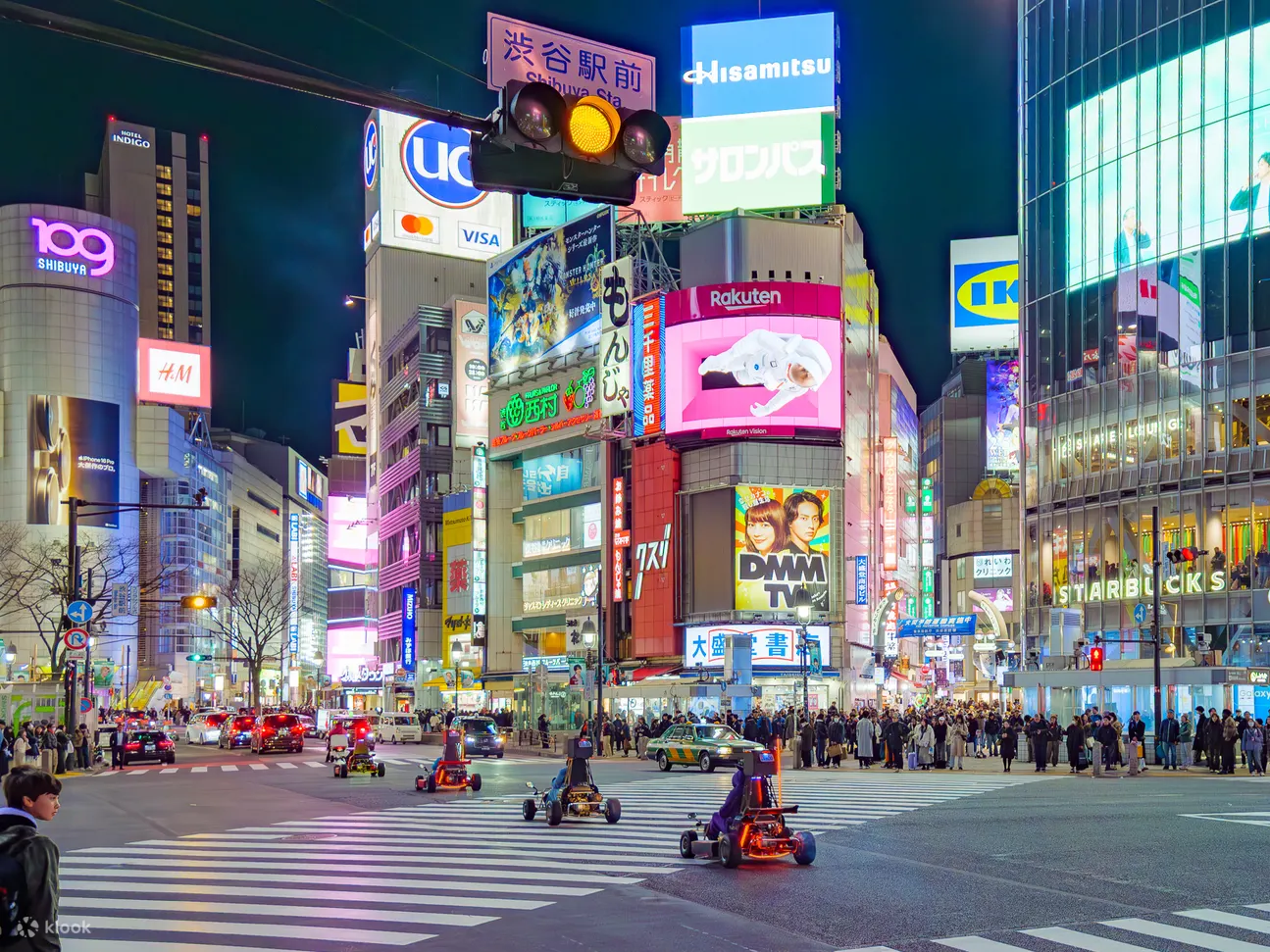 涩谷卡丁车体验（Akiba Kart Shibuya 提供）