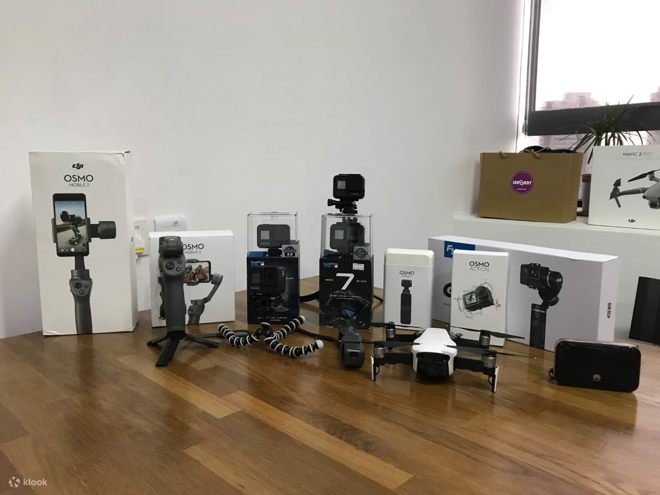 GoPro and DJI Camera Equipment Rental from Singapore Klook