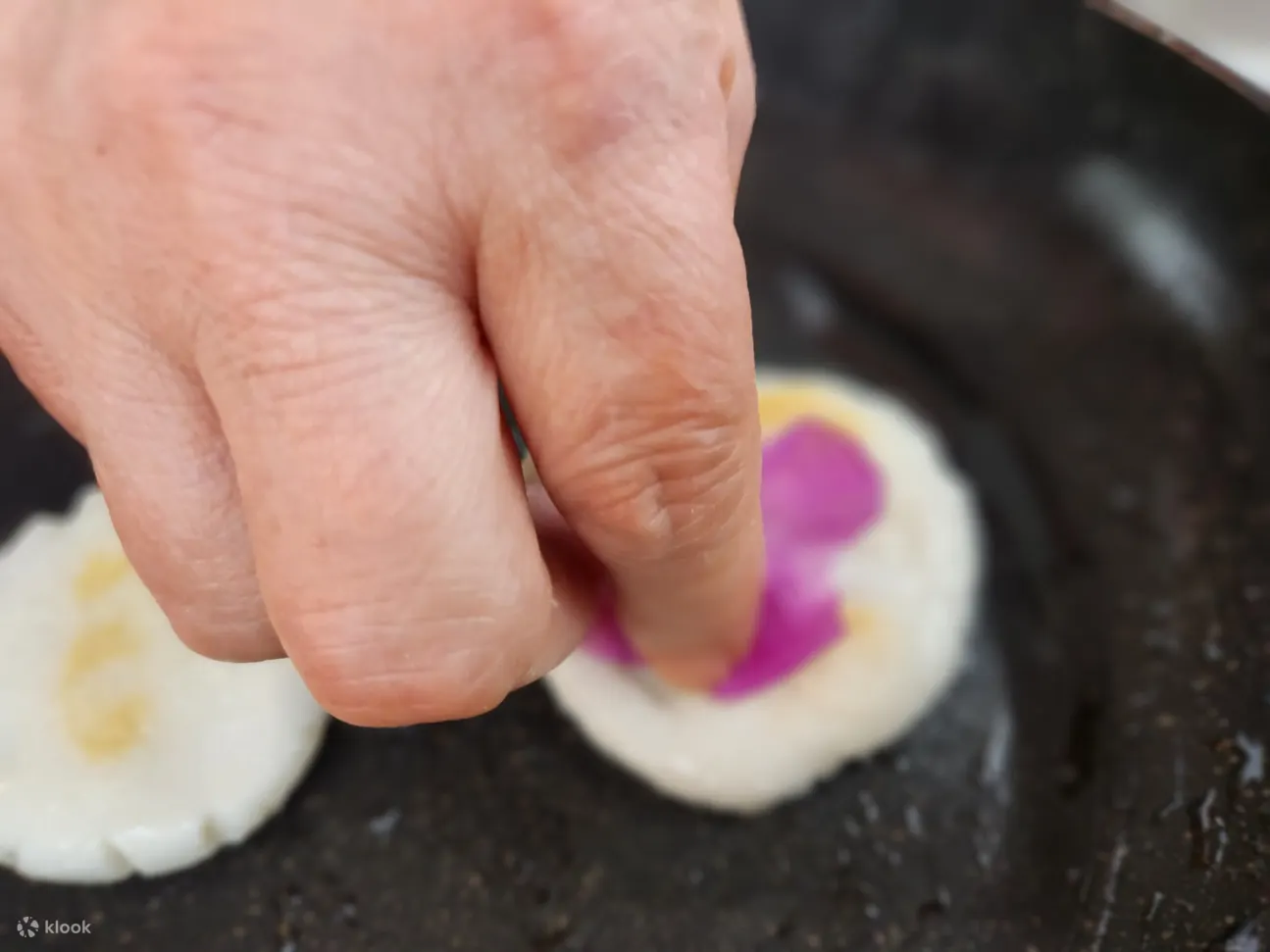 制作一种安州、花煎（花煎饼）