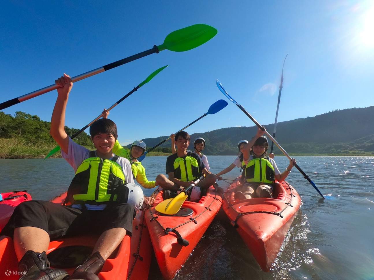 Expérience canoë sur la rivière Hualien