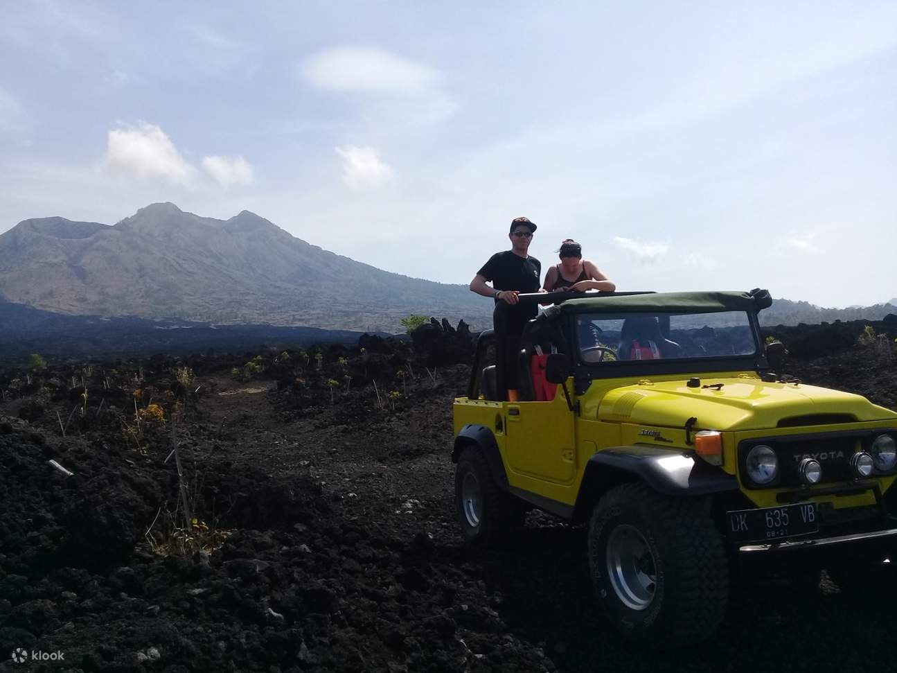 vista sul monte Batur