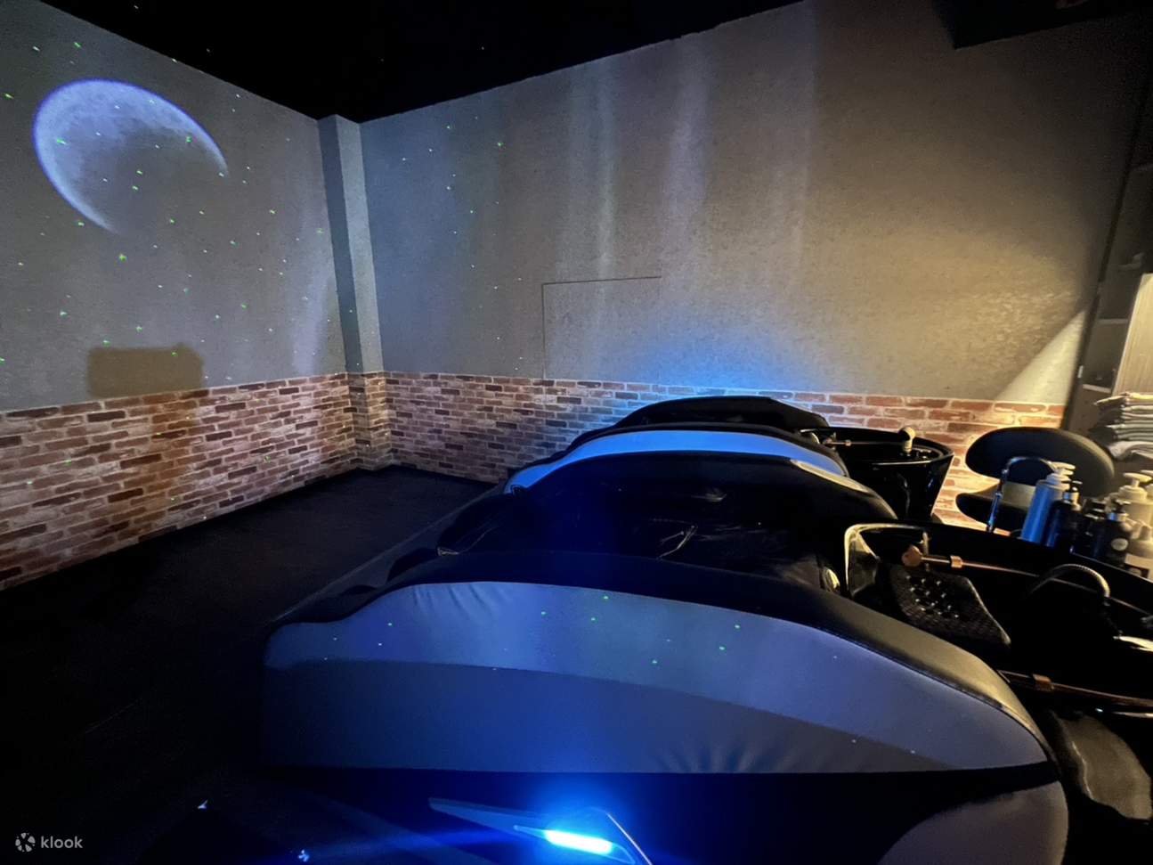 Kawasan mencuci rambut berbaring