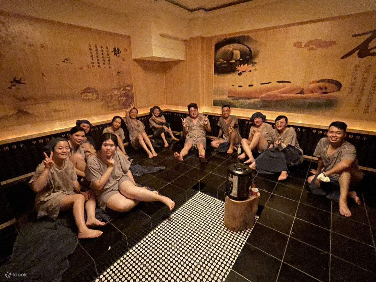 三間不同主題汗蒸房，來蒸輕松讓你感受無需出國體驗韓式汗蒸