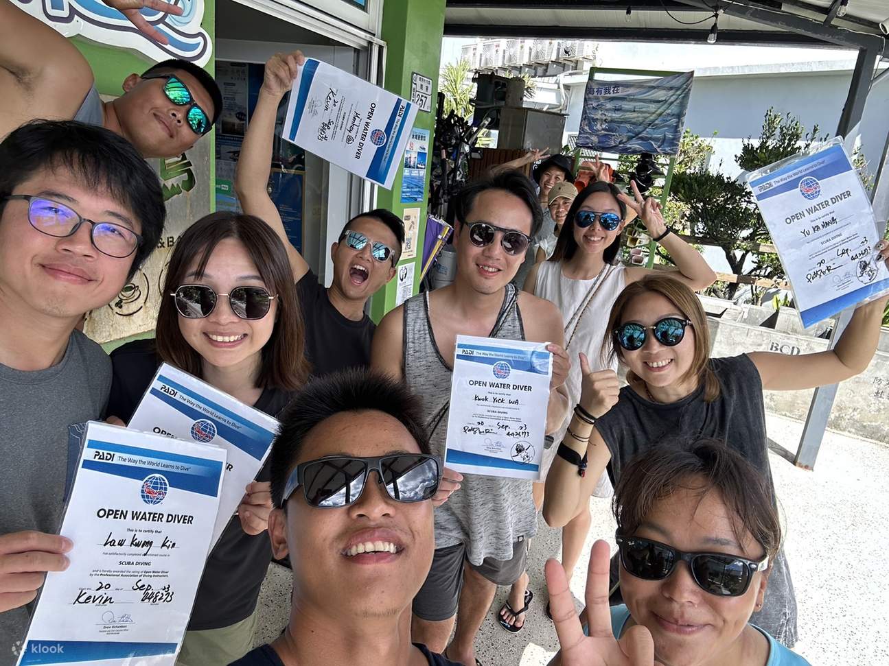 Green Island Huoshao Island Diving PADI OW・AOW・Freediving License