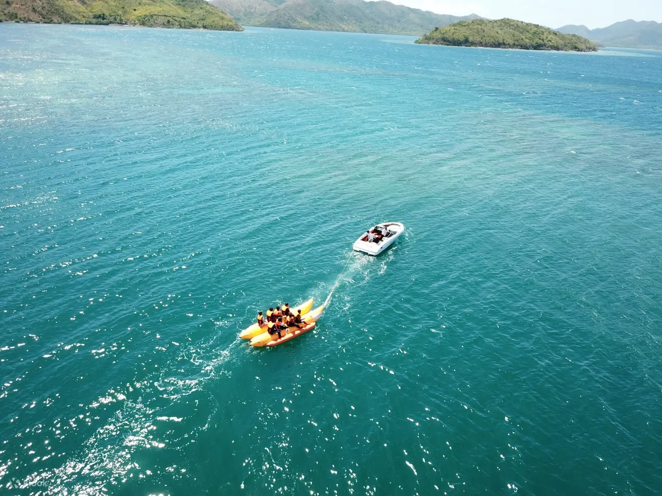 Banana Boat Ride And Clear Kayak Experience In Coron Island Palawan Klook