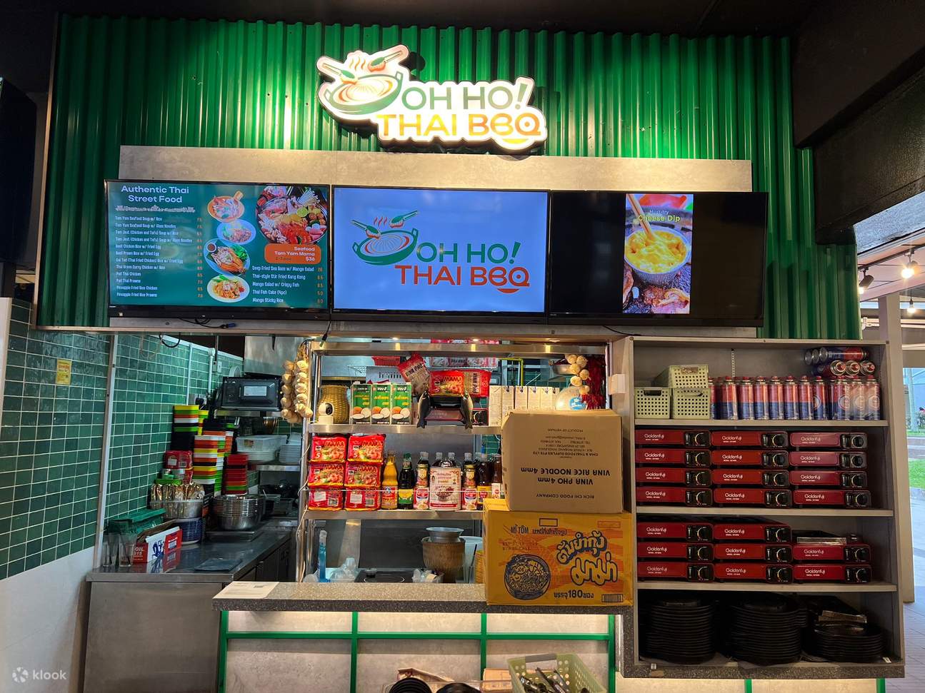 ร้าน Oh Ho Thai BBQ ในสิงคโปร์