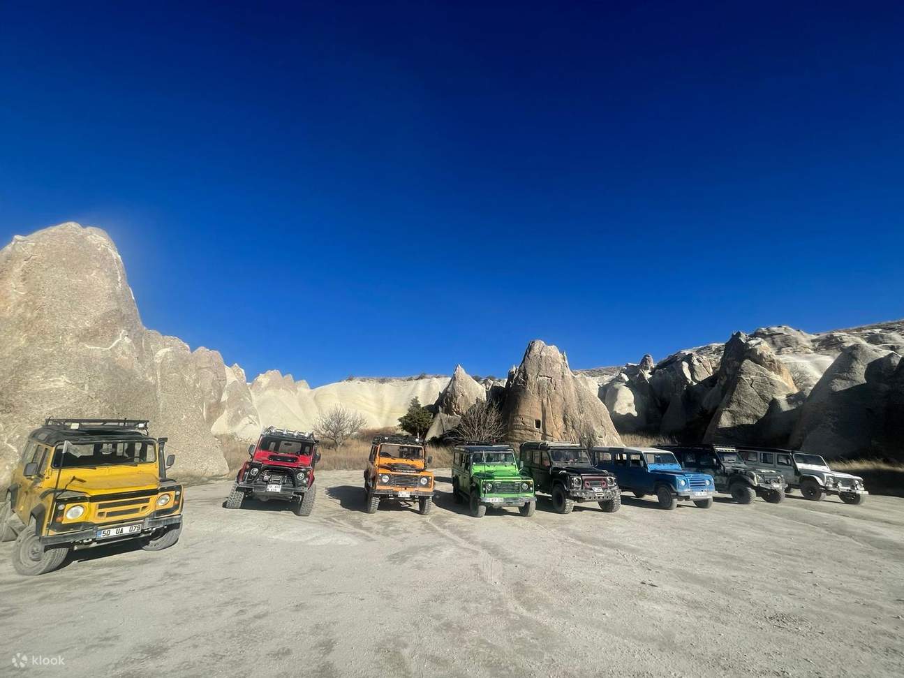 Parcours hors route dans la vallée de Pancarlık