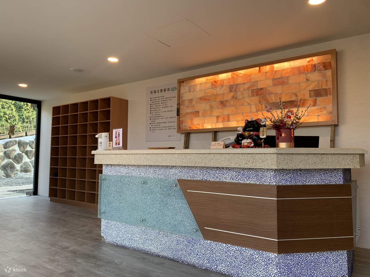 ไถหนาน: Hushan Resort - อ่างอาบน้ำสาธารณะพร้อมหินอัคนีบำบัด