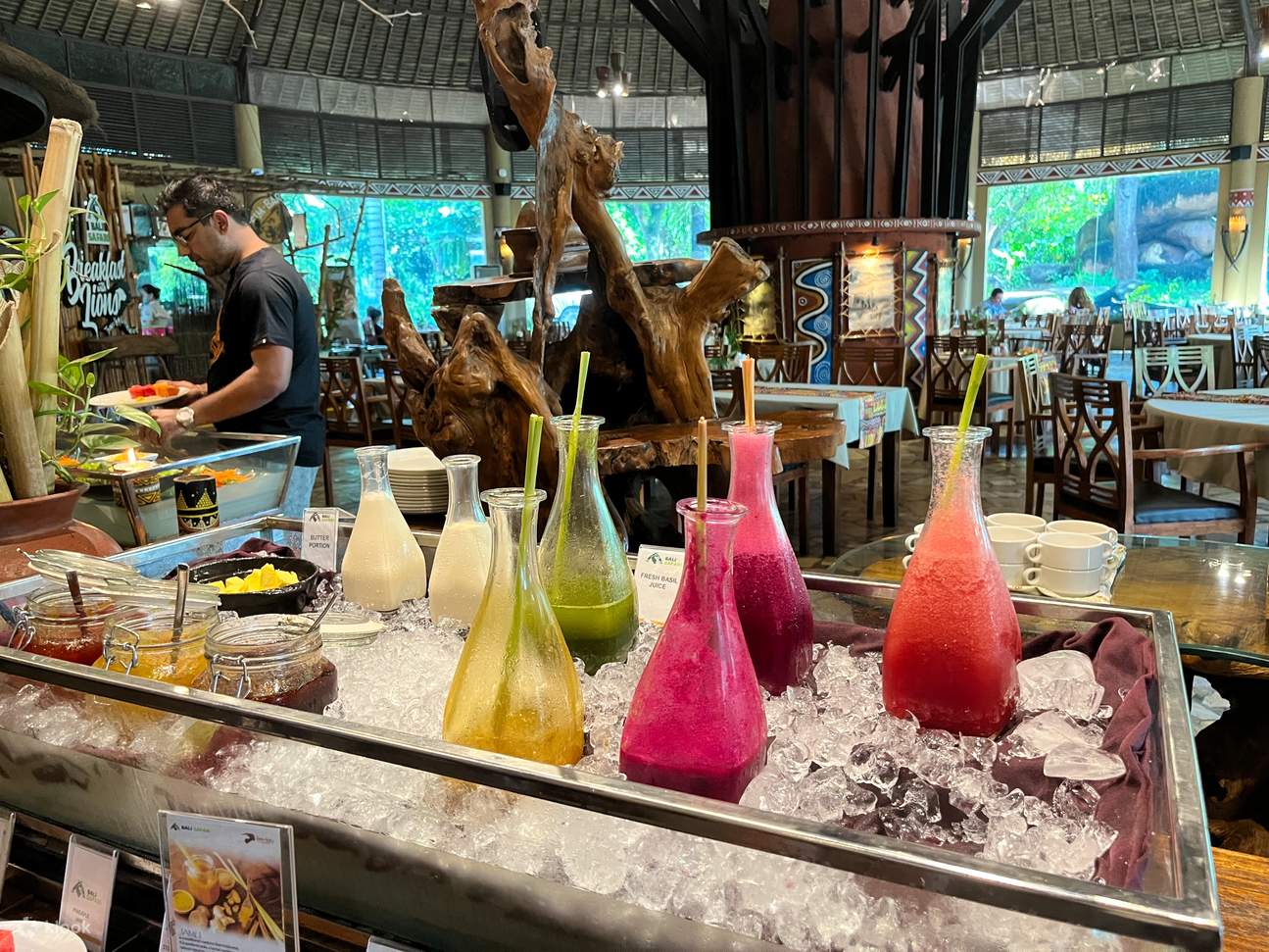 zumos frescos bali safari marine park restaurant
