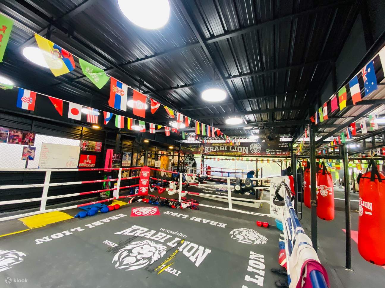 Area all'aperto e studio di allenamento igienico