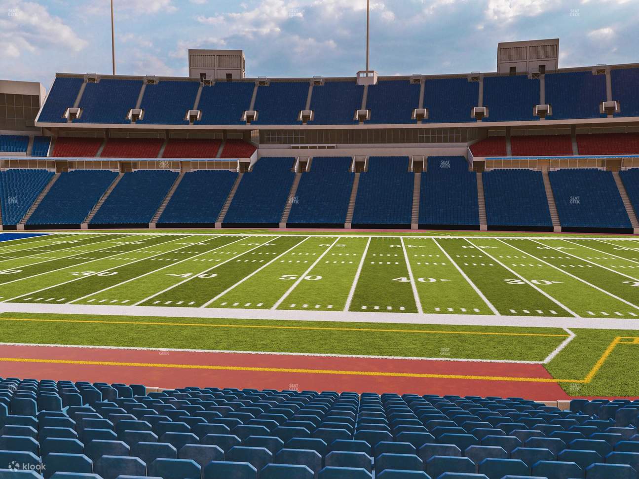 I posti premium offrono viste eccezionali, vantaggi extra e la migliore esperienza per la giornata della partita.