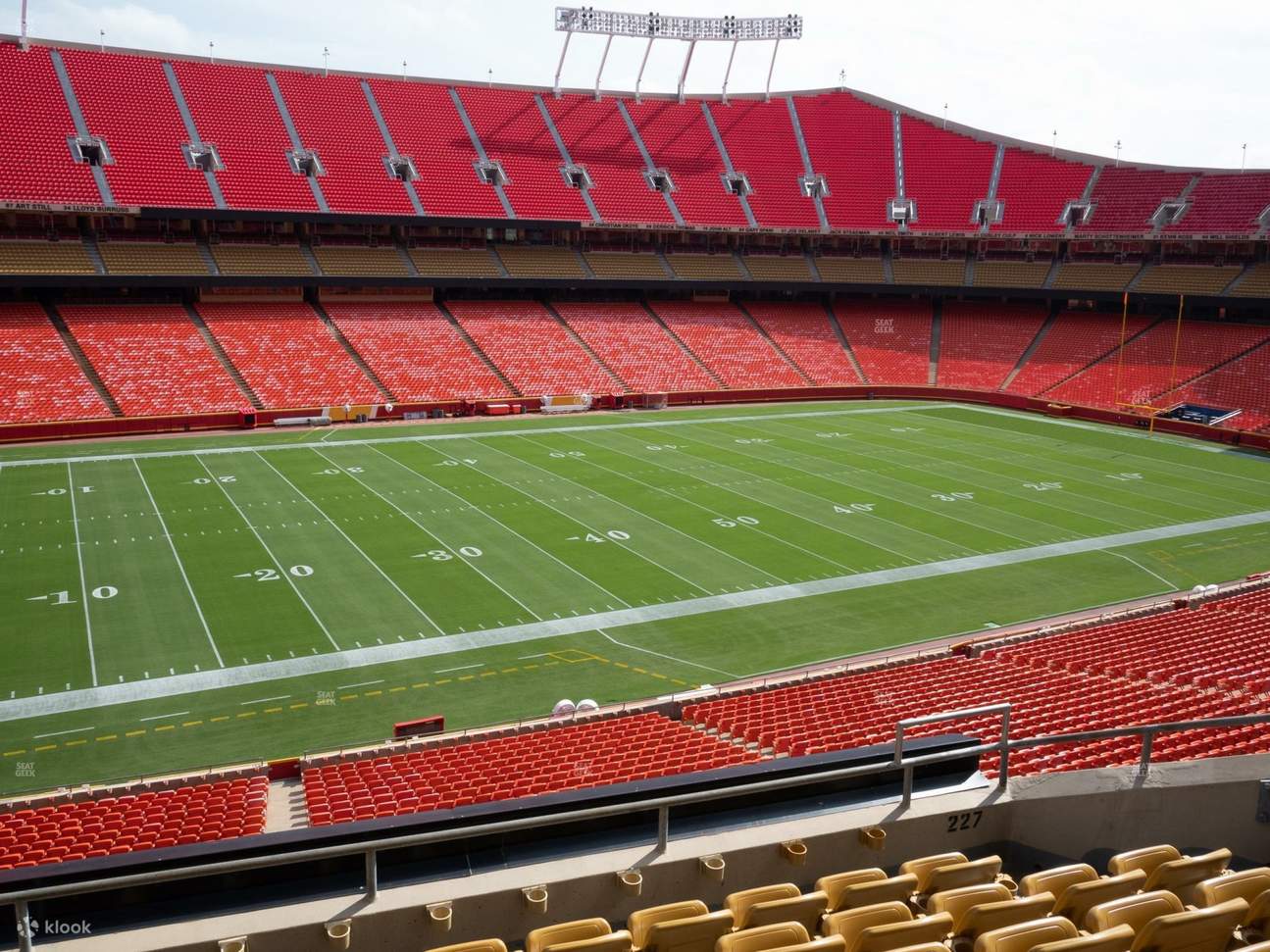 Regular seating provides the perfect balance of comfort, value, and a great stadium view