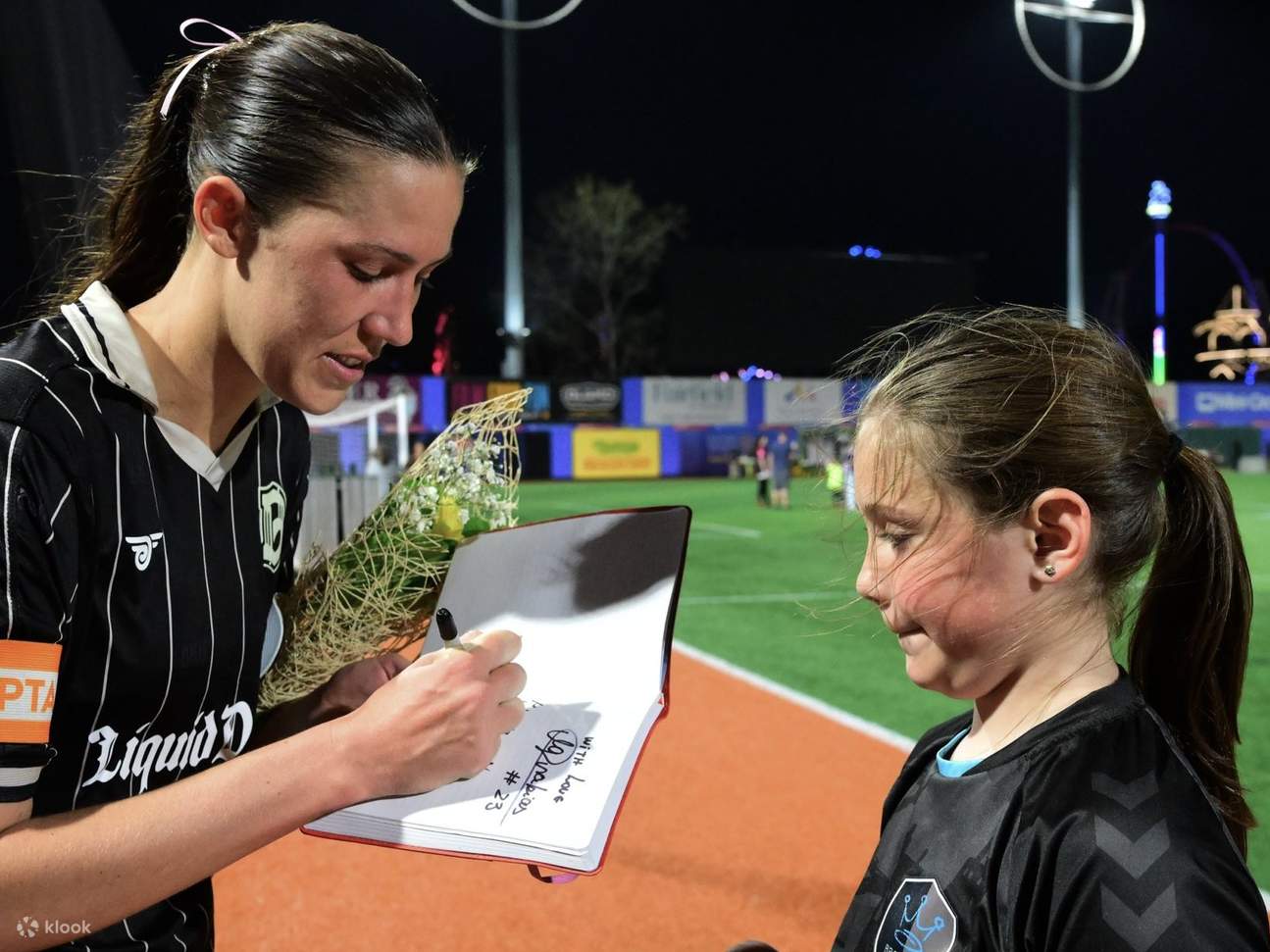 Perlawanan Bola Sepak Wanita Brooklyn FC di Maimonides Park