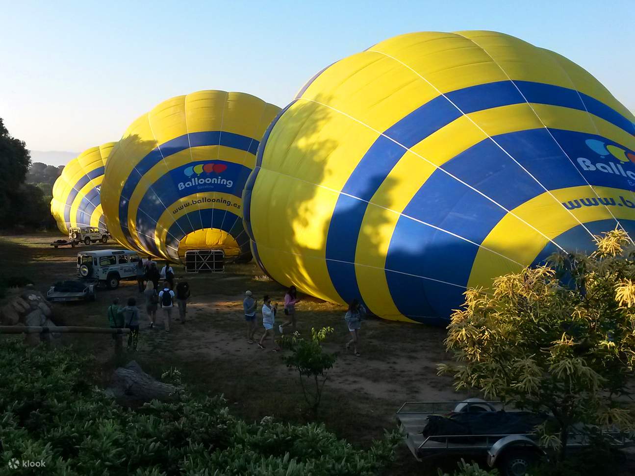 바르셀로나 픽업 서비스(선택 사항)가 포함된 열기구 투어