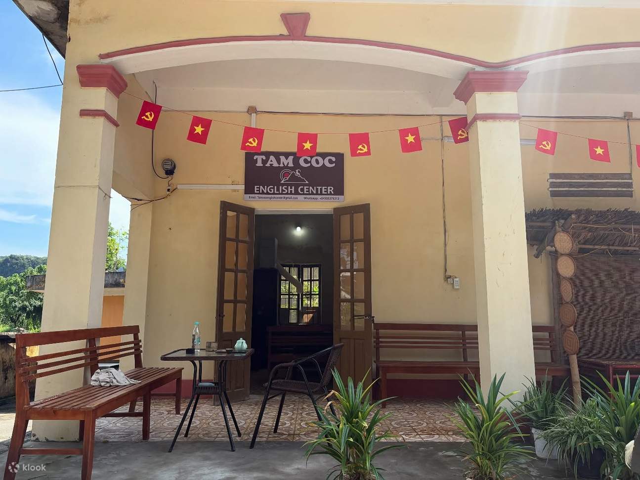 닌빈 탐콕 박물관 쌀 모자이크 워크숍