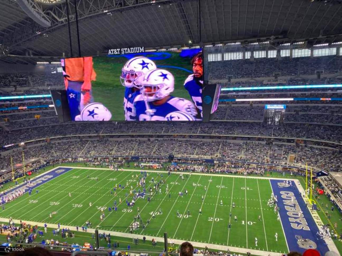 Trận đấu bóng bầu dục Dallas Cowboys tại Sân vận động AT&T - Klook Việt Nam