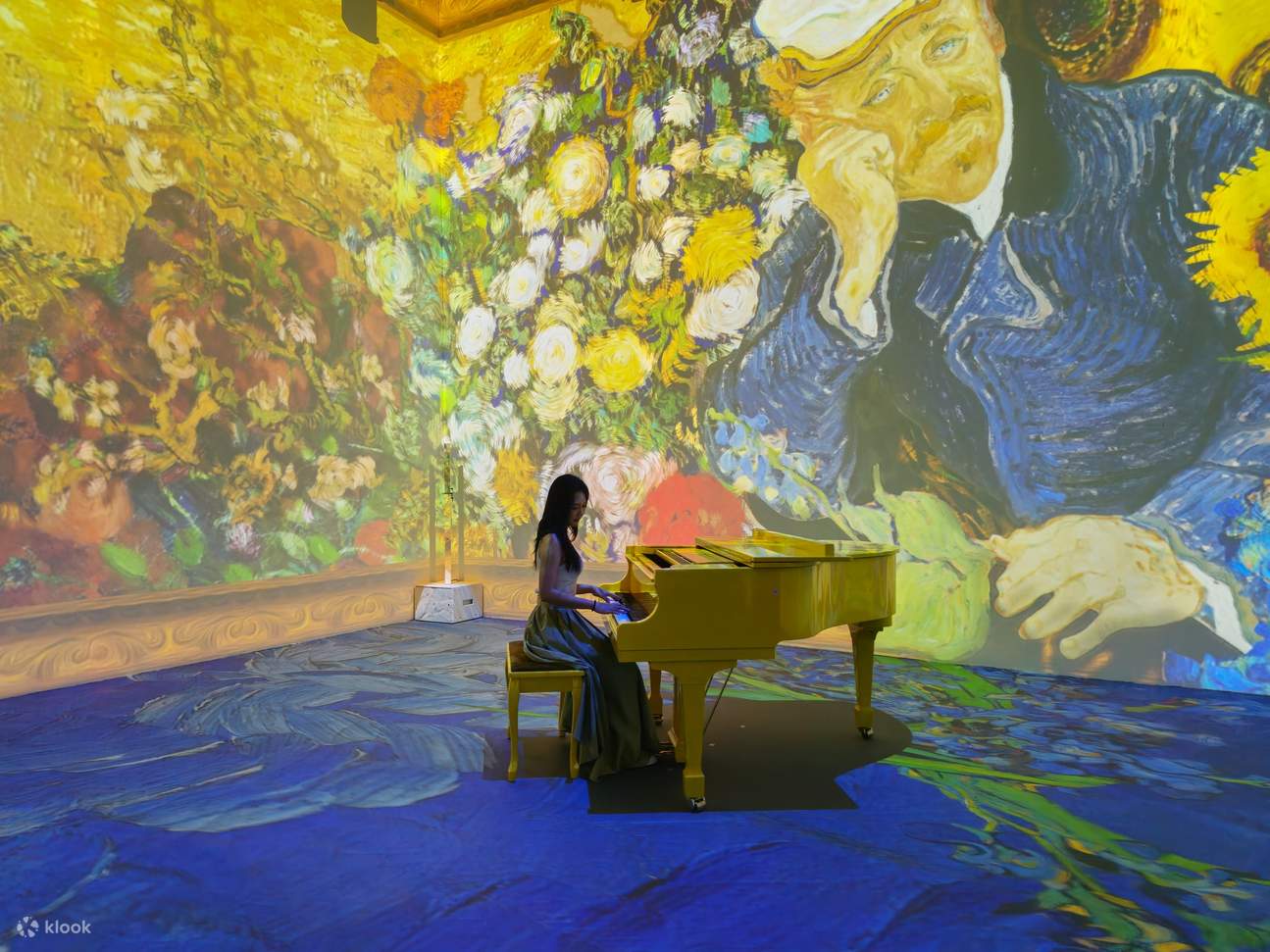 Monet Van Gogh Art Lighting Experience Ticket Klook