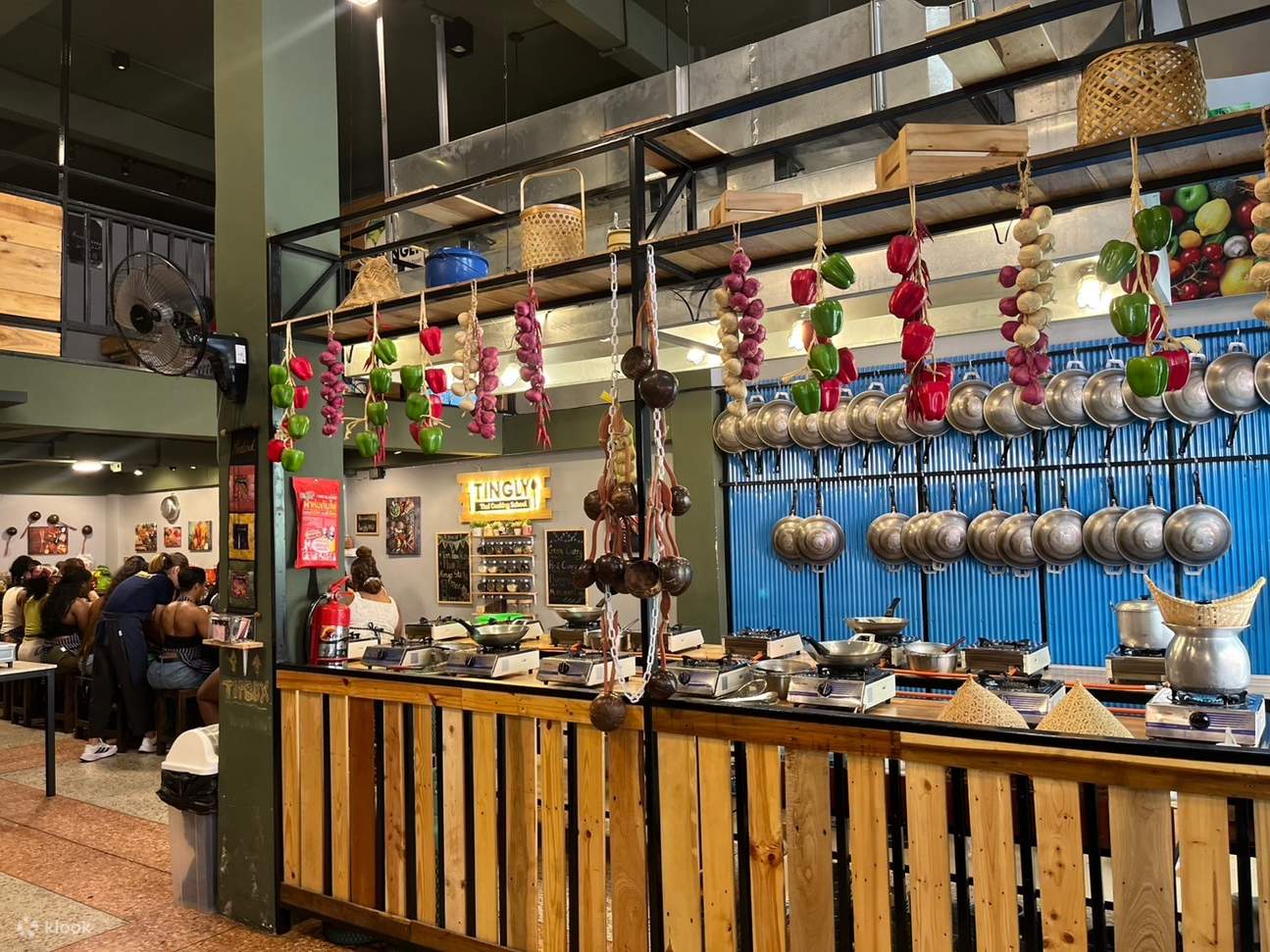 タイ料理体験（バンコク / Tingly Thai Cooking School提供）