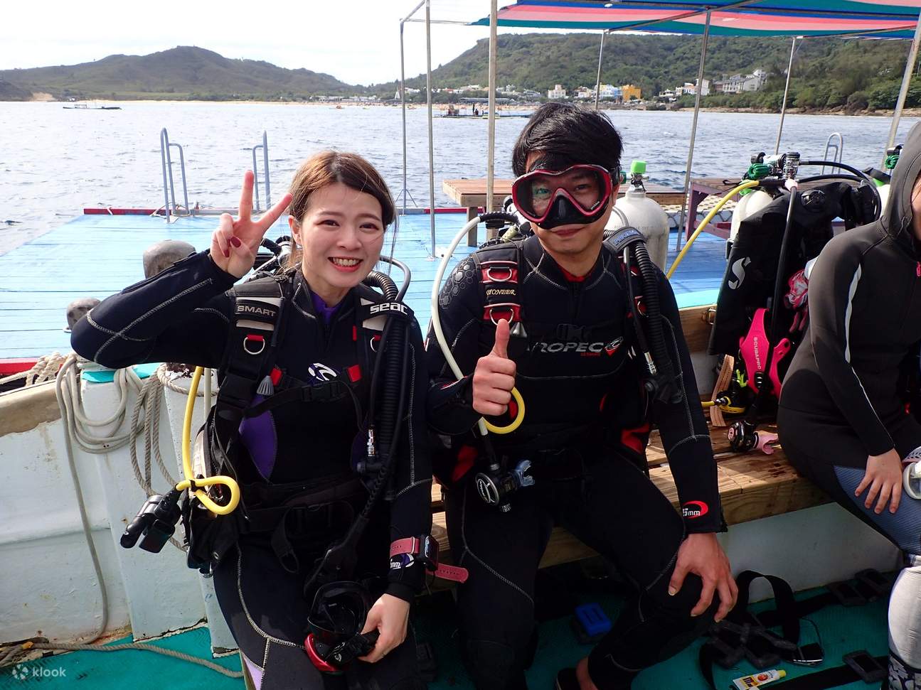 Kenting Blue Cave Diving Experience, PADI OW Open Water Diver ...