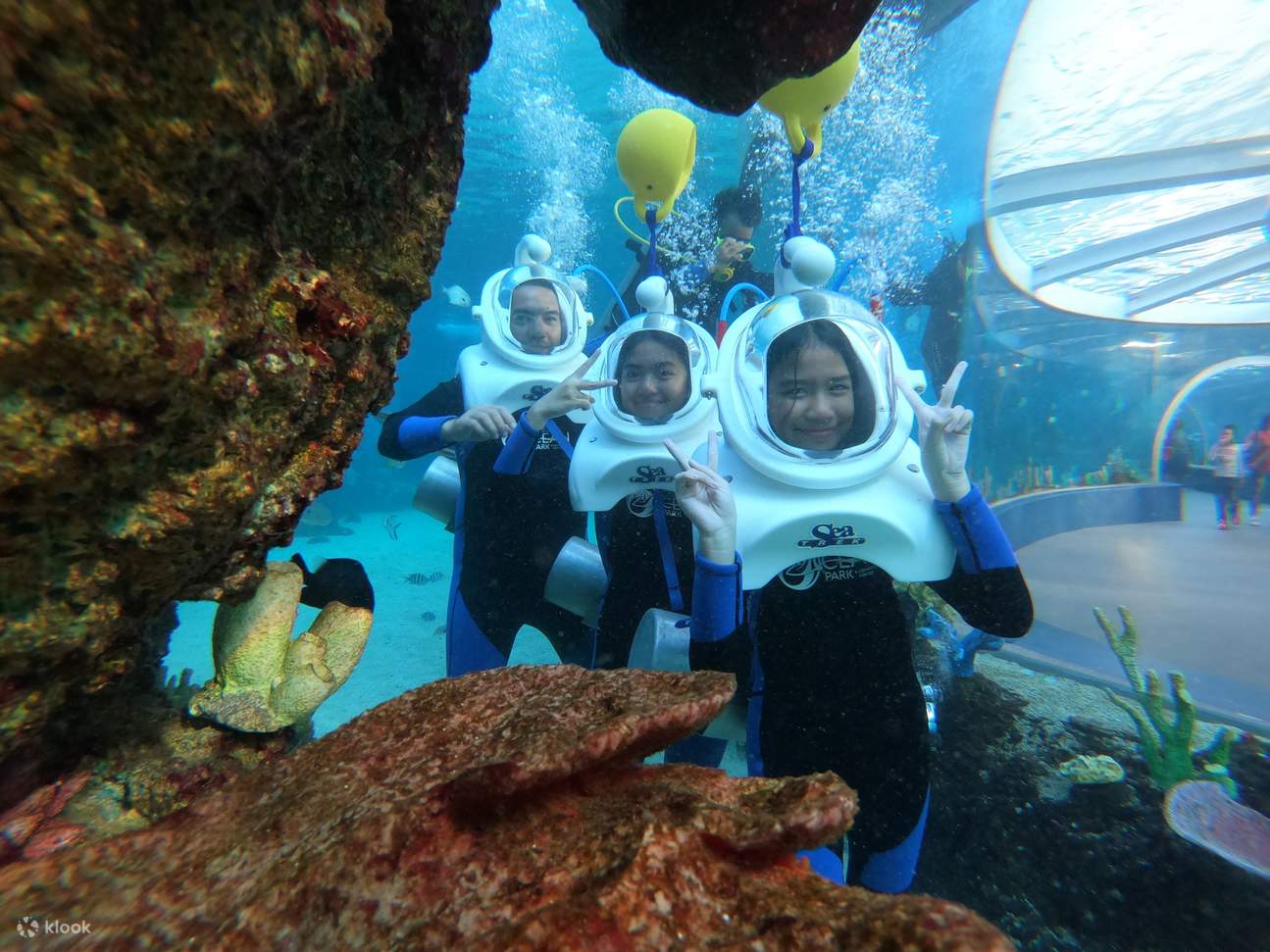 personnes participant au SEA Trek