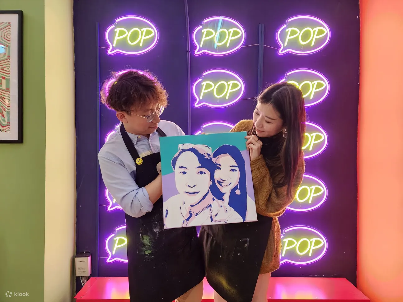 Popduction - 独家PopArt人像喷漆画体验工作坊｜亲子班｜情侣班｜中环