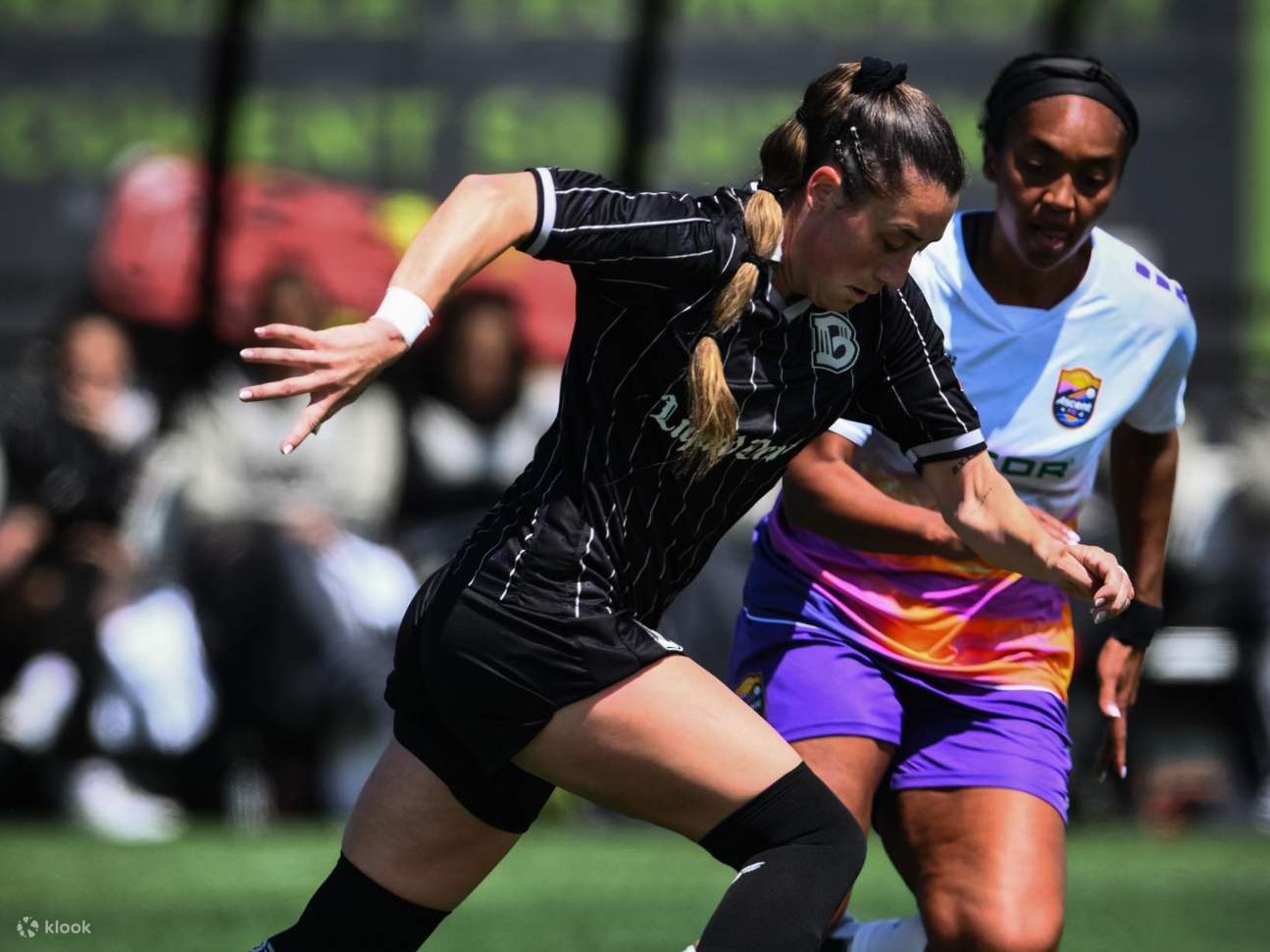 Perlawanan Bola Sepak Wanita Brooklyn FC di Maimonides Park