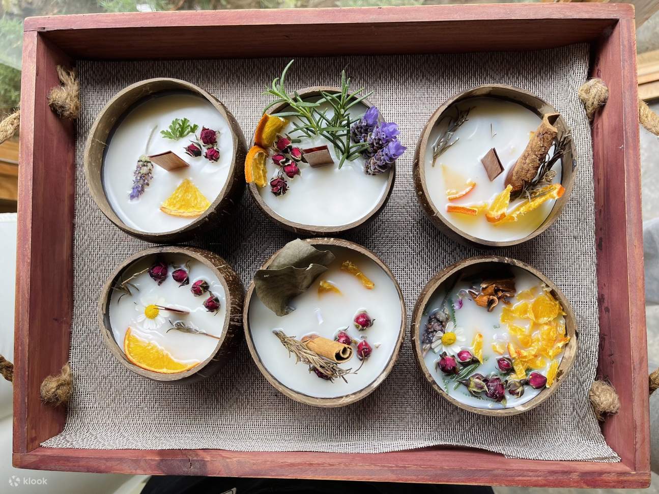 アロマキャンドル作りワークショップ＆ハーブガーデン見学