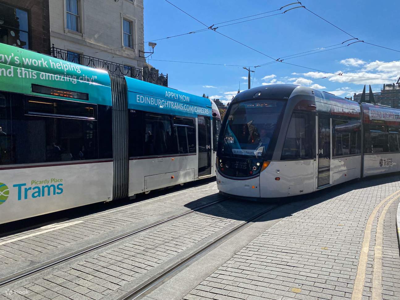 Tram From Edinburgh Airport To Edinburgh Park www.klook.com