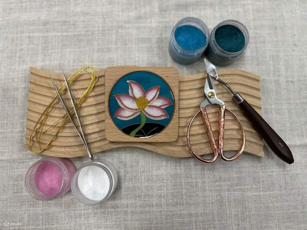 Cloisonne Coaster Workshop - Klook