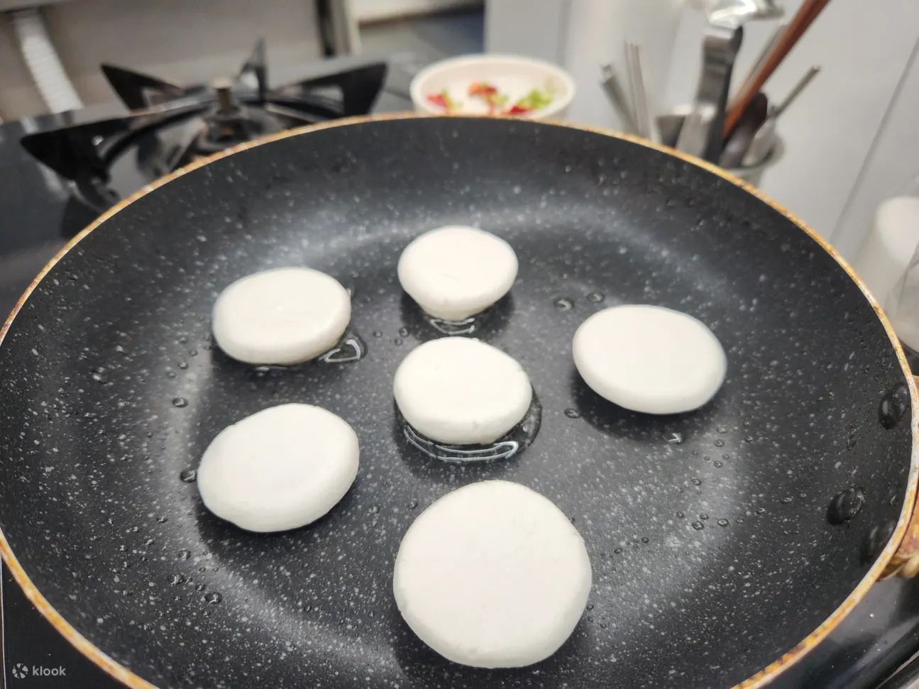 制作一种安州、花煎（花煎饼）