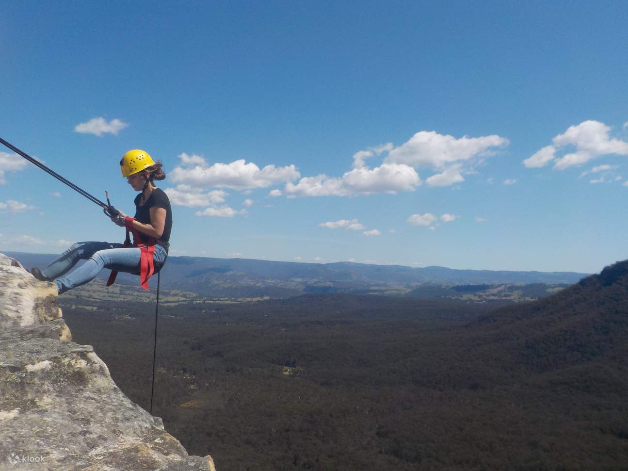 blue mountains abseiling