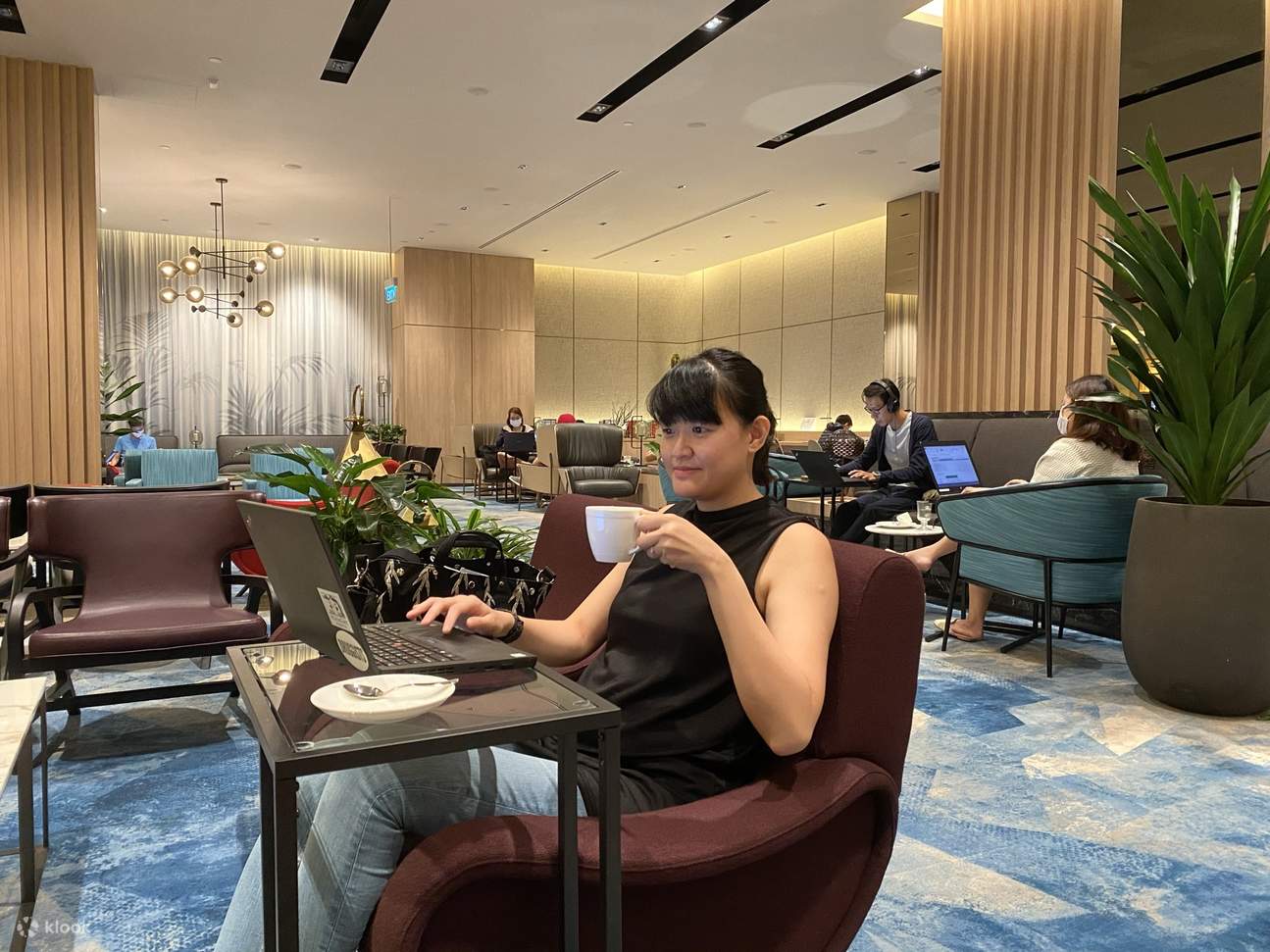 Changi Lounge al Jewel Changi Airport di Singapore