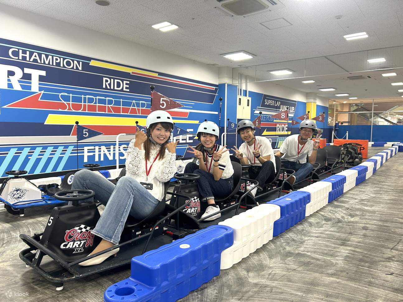 Experience drifting and racing with electric carts - Klook Australia