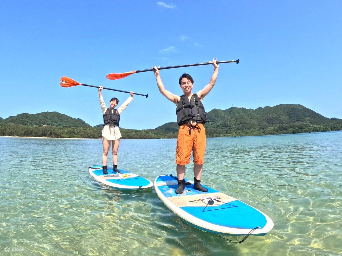 Ishigaki Island/1 Tag Kabira Bay SUP/Kanu & Blaue Höhle Schnorcheln Erlebnis (Okinawa)
