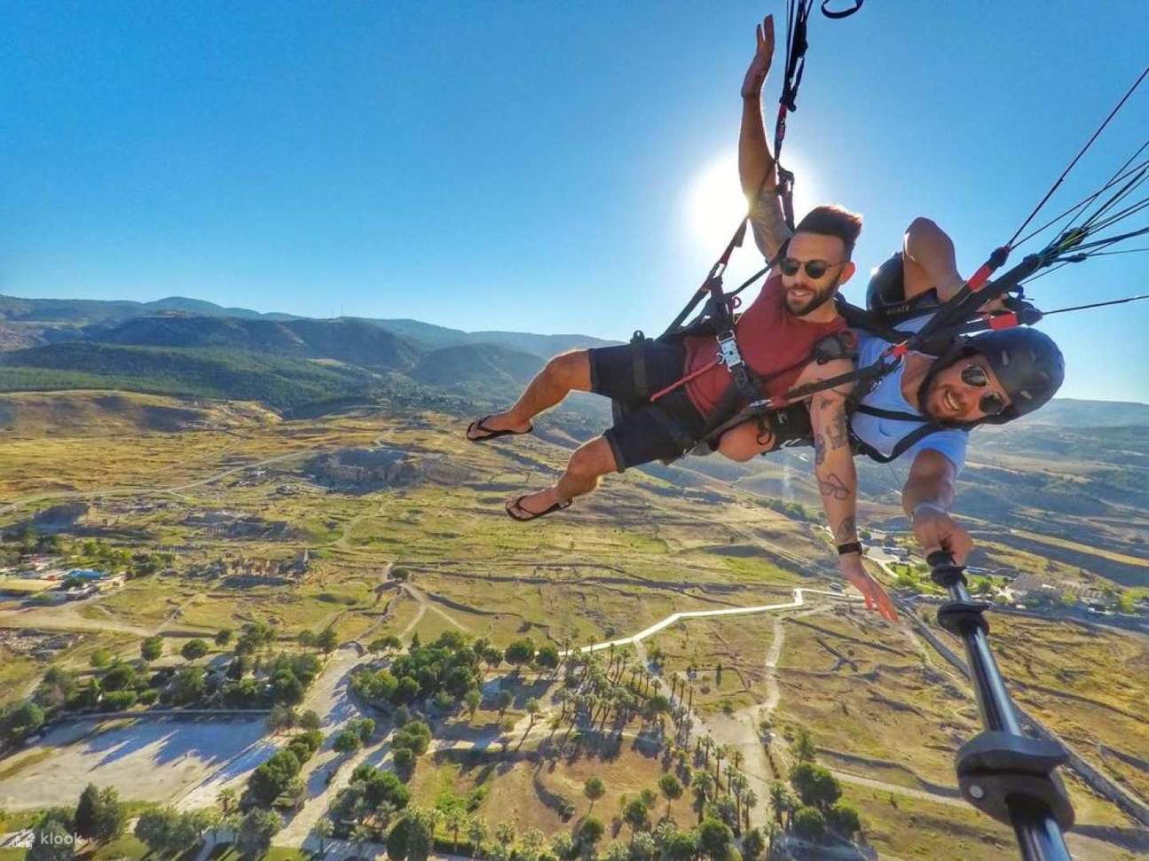 Esperienza di parapendio a Pamukkale con transfer dall'hotel
