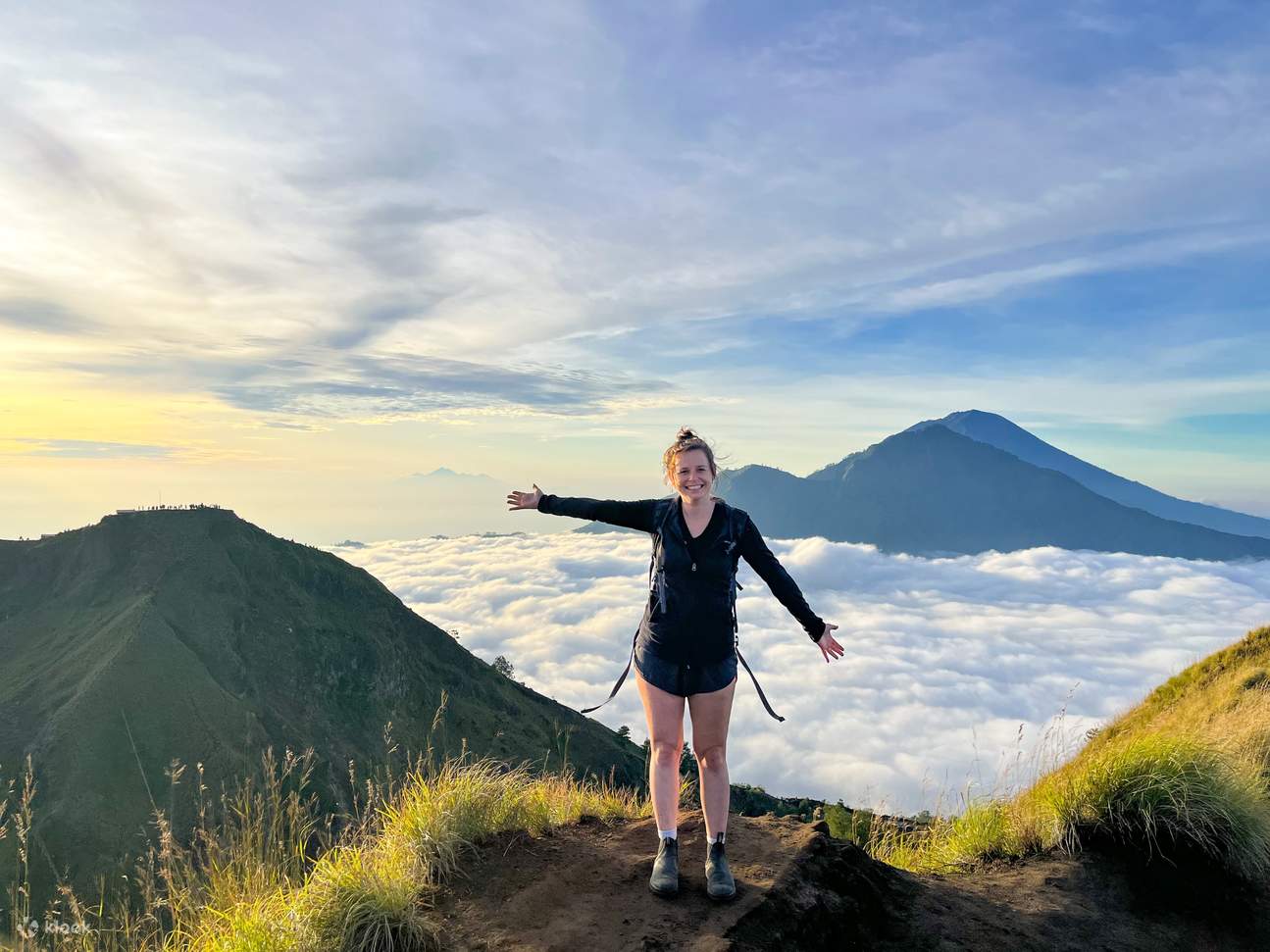 美丽的巴杜尔火山景致