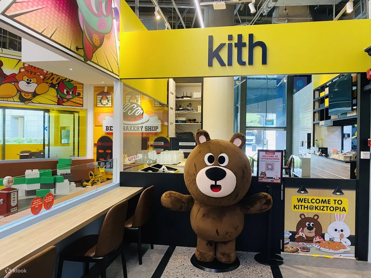 Kiztopia游乐场用餐区