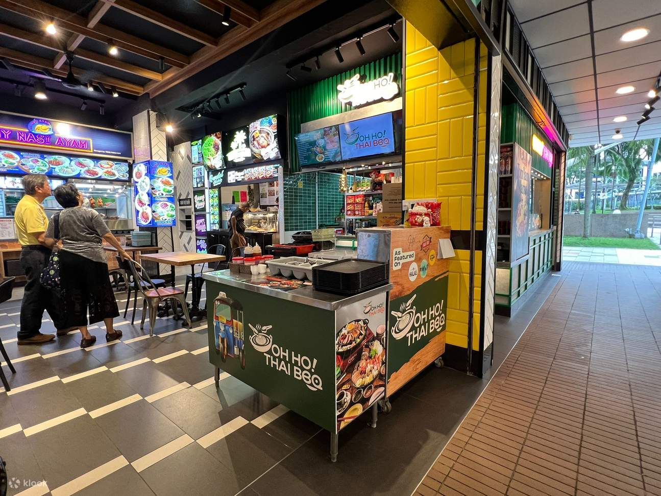 ร้าน Oh Ho Thai BBQ ในสิงคโปร์