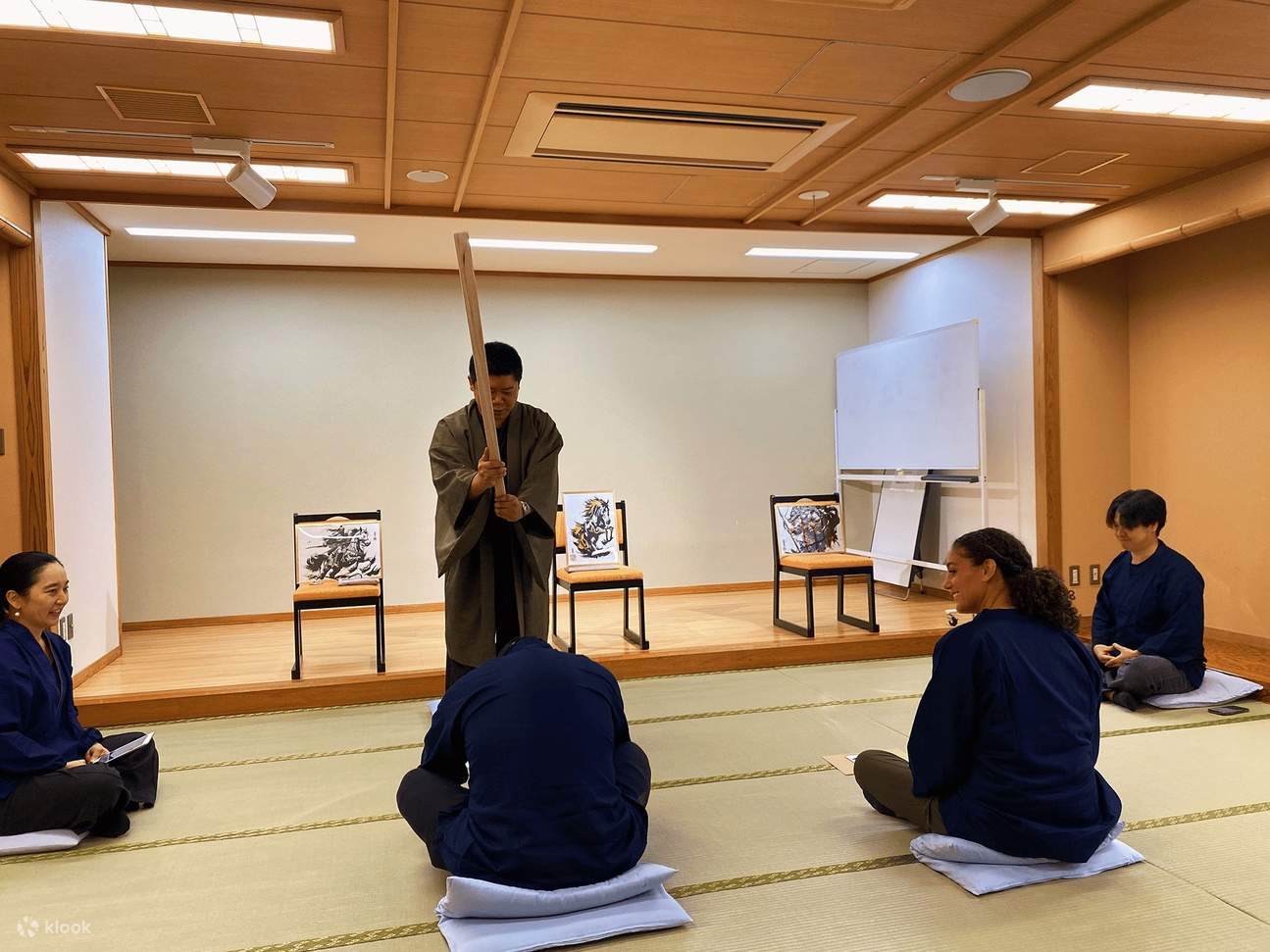 Zen Tea Activity Zen Meditation, Calligraphy, and Tea Experience in Tokyo - Klook