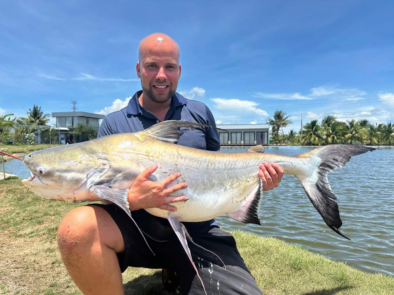 Excursion privée d'une journée de pêche aux monstres géants au départ d'Hô Chi Minh-Ville