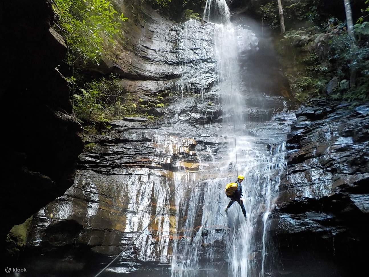 Canyoning Blaue Berge für Anfänger