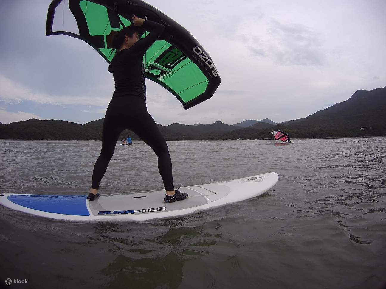 大屿山风筝冲浪体验