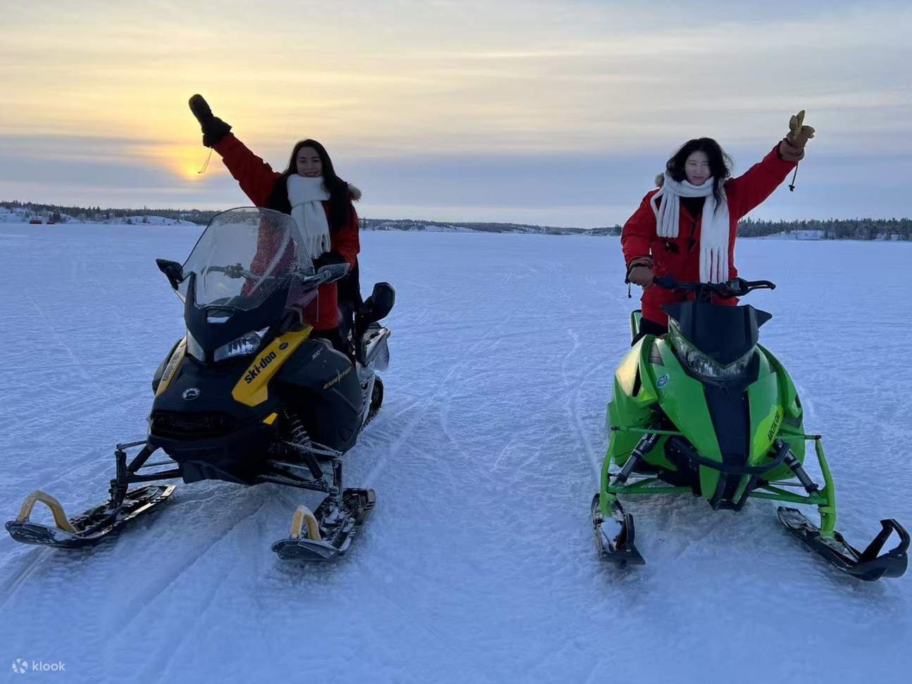 Luncur laju merentasi landskap beku untuk keseronokan Arktik yang tidak dapat dilupakan